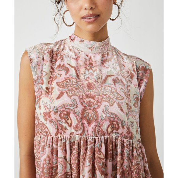 FREE PEOPLE All The Time Velvet Mini / Petal Combo - Picture 3 of 8